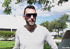 bus ride turns wild! straight brian adams goes gay for pay with latino tegan reigns 😜