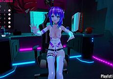 Enjoying Hentai Fun in Cosplay Costumes