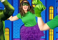 alyssa from bounce patrol with natural tits clothed