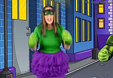 alyssa from bounce patrol with natural tits clothed