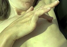 Playing with My Tiny 18+ Tits in Close-Up Action