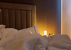 My lover resisted recording but ended up filming my tongue on her