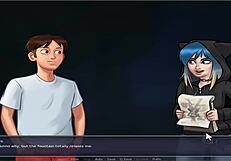 SUMMER TIME SAGA UNC PART 3 - EVE FLASHING