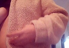 velvet rain 23 gets tandem fucked with huge toys at a party and squirts orgasms