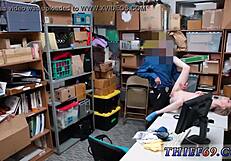 teen police officer's naughty pawn