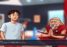 SUMMER TIME SAGA UNC PART 3 - EVE FLASHING