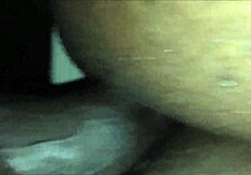 Black amateur couple enjoys closeup intimate moments