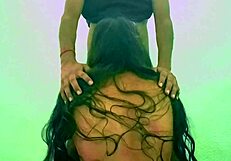 man, i drilled my young desi wife hard after lifting her up!
