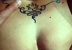 I catch my stepmother washing dishes and fuck her on the chair