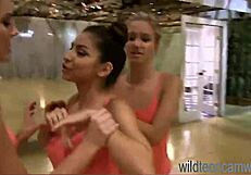 three teens explore lesbian desires together