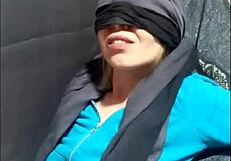 Young babe plays taste game that turns into doggystyle creampie sex