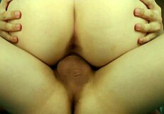 Teen amateur's big German ass gets fucked in intriguing ways