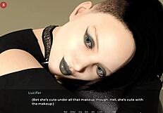 Slut sucks in bathroom! Fucks teen in public!