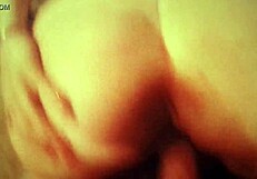 Amateur bends over for doggystyle pov spreading