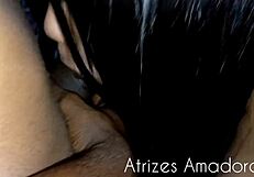 I fucked the slutty married woman hard in the cuckold's bed.