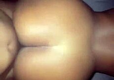 Ebony Gay Couple Engages in Bareback Fucking Reality Scene