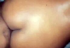 Ebony Gay Couple Engages in Bareback Fucking Reality Scene