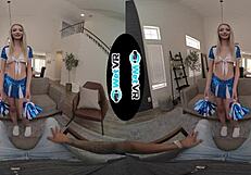 Wetvr Coach Bangs Cheerleader Cecelia Taylor