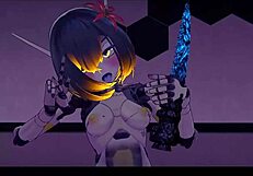 belky the robot giving quick jerk off instructions