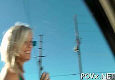 Teen 18+ bent over for rough doggystyle in POV