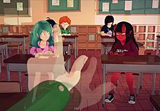 Bitch Sucks Two Guys Then Gets Fucked by Bully!