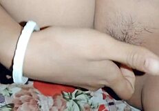 Desi girl fingering herself on the ranch