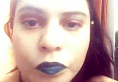 ginger paris pisses in toilet as bbw slut