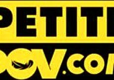 pov fantasy threesome with petite pin up models