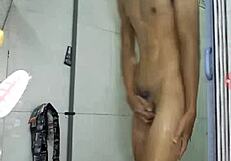 Gay Handsome Boy Performs Show