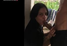 Asian Guy Fucks Latin Nymph in Construction Site