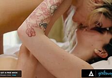 Aiden Ashley Feels Her Pussy Ravaged By Horny Bestie