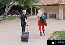 Aiden Ashley Feels Her Pussy Ravaged By Horny Bestie