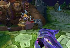 Kda ahri moans sexily in korean voice during ryona