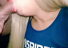 sucked brother-in-law's dick and got ass filled with cum