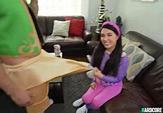 petite asian teen fucking halloween?