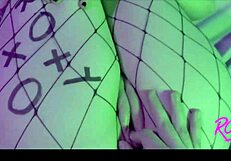 Roxy Lights Gets Fucked Hard Through Her Fishnets in Intense Pornstar Action