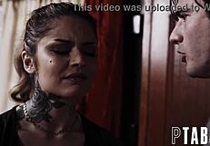 no going back, vanessa vega blows nathan bronson in hardcore pov