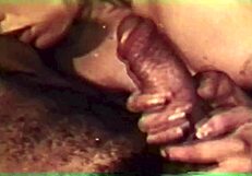 Vintage Antique Retro Interracial Blowjob Scene with Detailed Oral Action