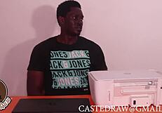 Lagos Milf Fucked in Big Ass by Monster Black Cock