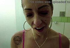 Blonde Milf Feels Passion In Shower Before Oral And Sex