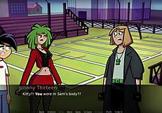 Wow, Danny Phantom cheerleaders are wild! 😍