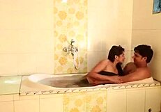 hey, watch this indian girl and boyfriend having sex in the bathroom