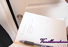 Blonde Latina Coed's Big Tits Suck Professor's Cock for Exam Help