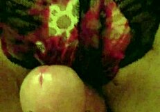 wife teases cock with wet pussy and ass