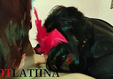 Threesome With Two Venezuelan Whores For Food In Homemade Group Fuck