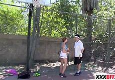 Tennis Sluts Fuck at Camp