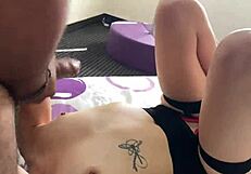 hey, wanna see me cum all over her face?