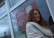 Sweet Cutie Blows Penis In POV Before Getting Soft Vagina Nailed Hard