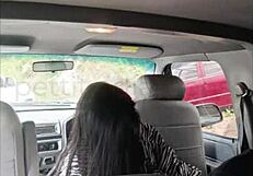 Teen 18+ explores public fucking in parking lot