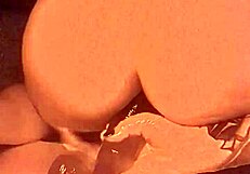 i watch mallory take double penetration with dildo as a slut